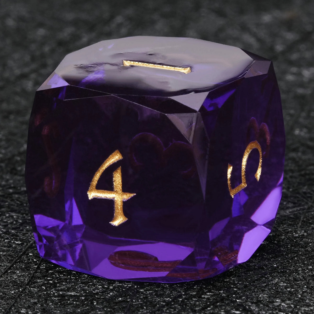 Bright Resin Sharp Edge Dice Set – alternate product view