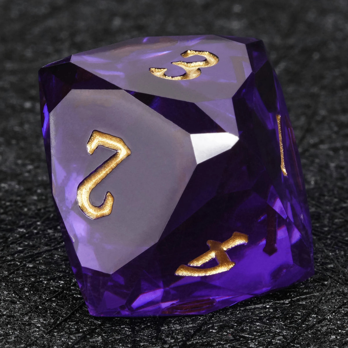 Bright Resin Sharp Edge Dice Set – alternate product view