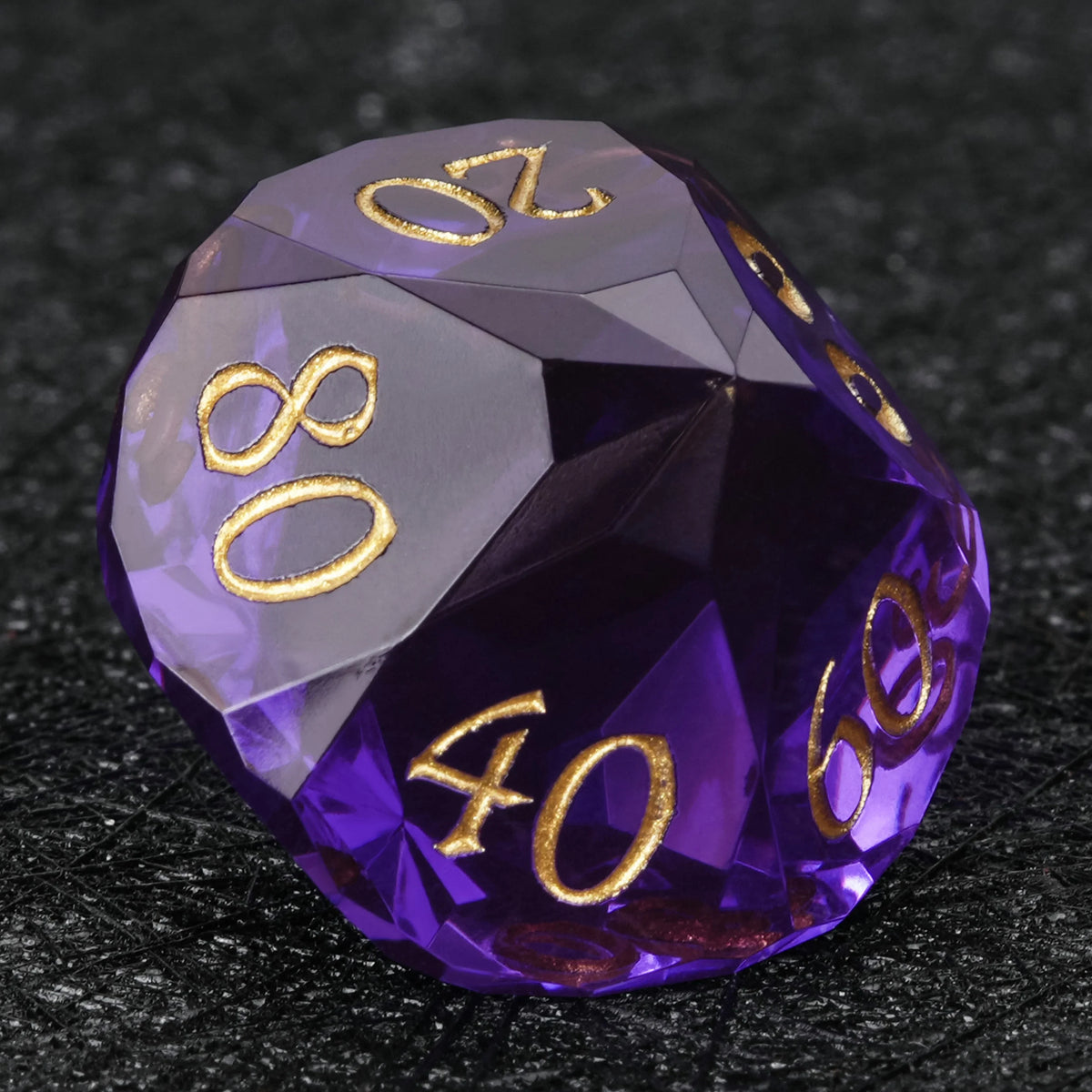 Bright Resin Sharp Edge Dice Set – alternate product view