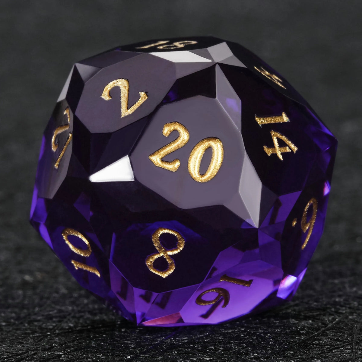 Bright Resin Sharp Edge Dice Set – alternate product view