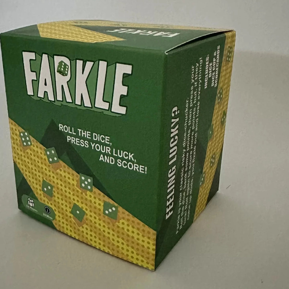 Brybelly Farkle DND Dice Set – New product Brybelly Farkle: One cup of family shake dice table game, classic dice