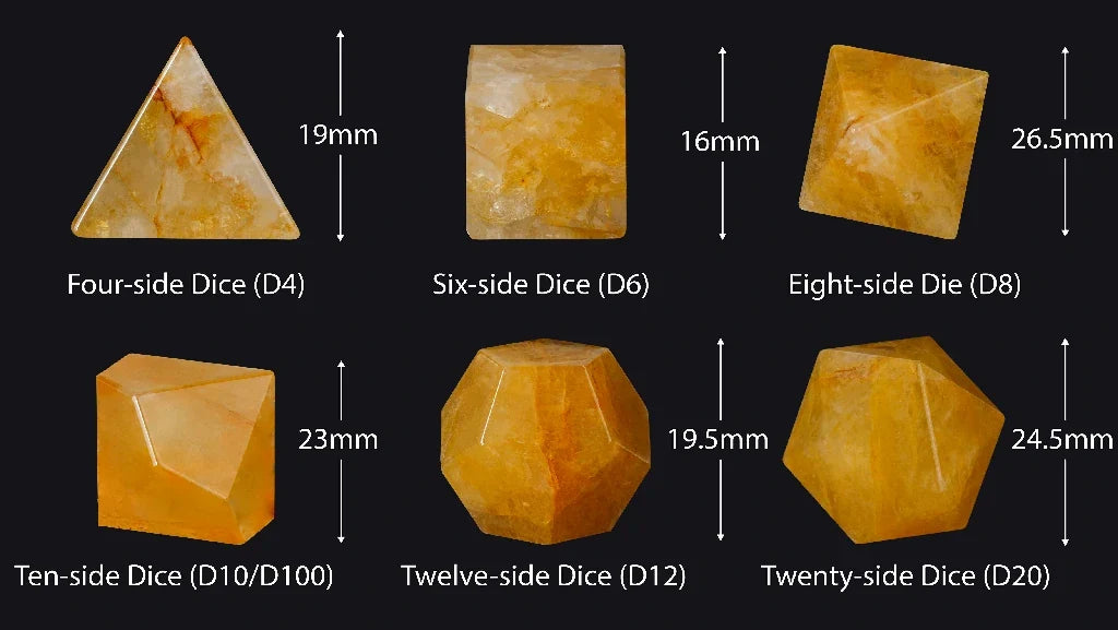 Calcite RPG Dice Set – alternate product view
