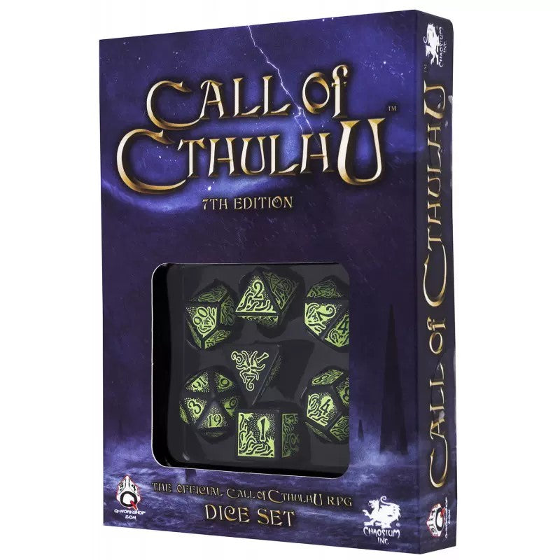 Call Cthulhu Acrylic RPG Dice Set – alternate product view