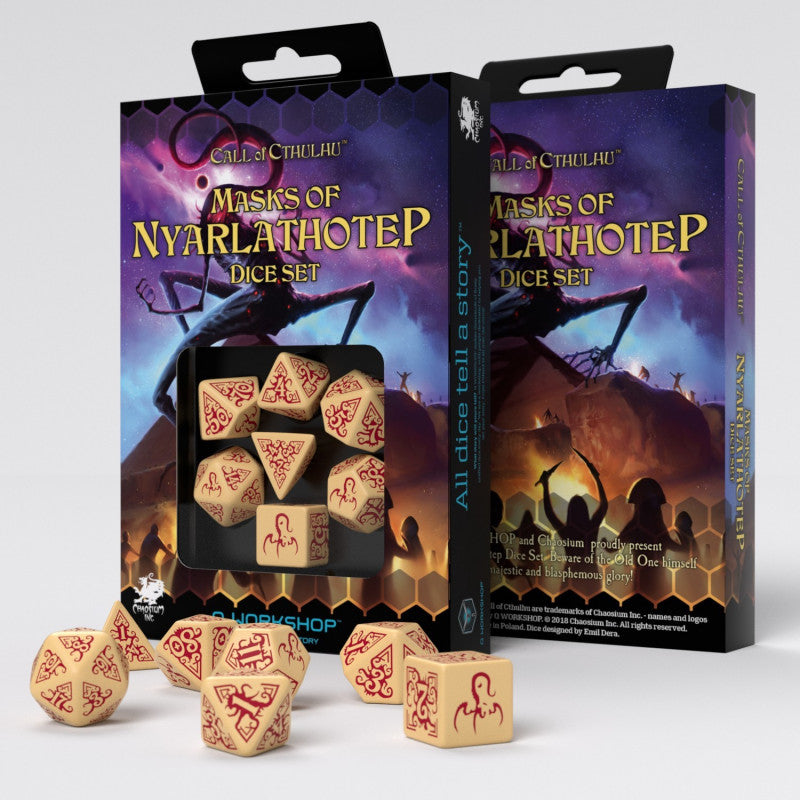 Call Cthulhu Acrylic RPG Dice Set – alternate product view