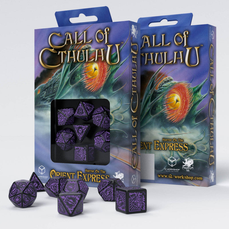 Call Cthulhu Acrylic RPG Dice Set – alternate product view