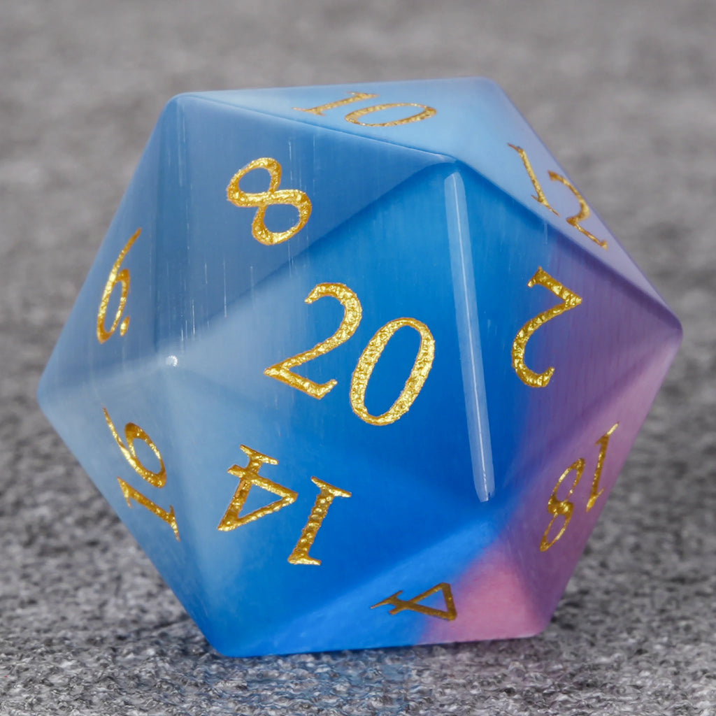 Cat Gemstone RPG Dice Set – alternate product view