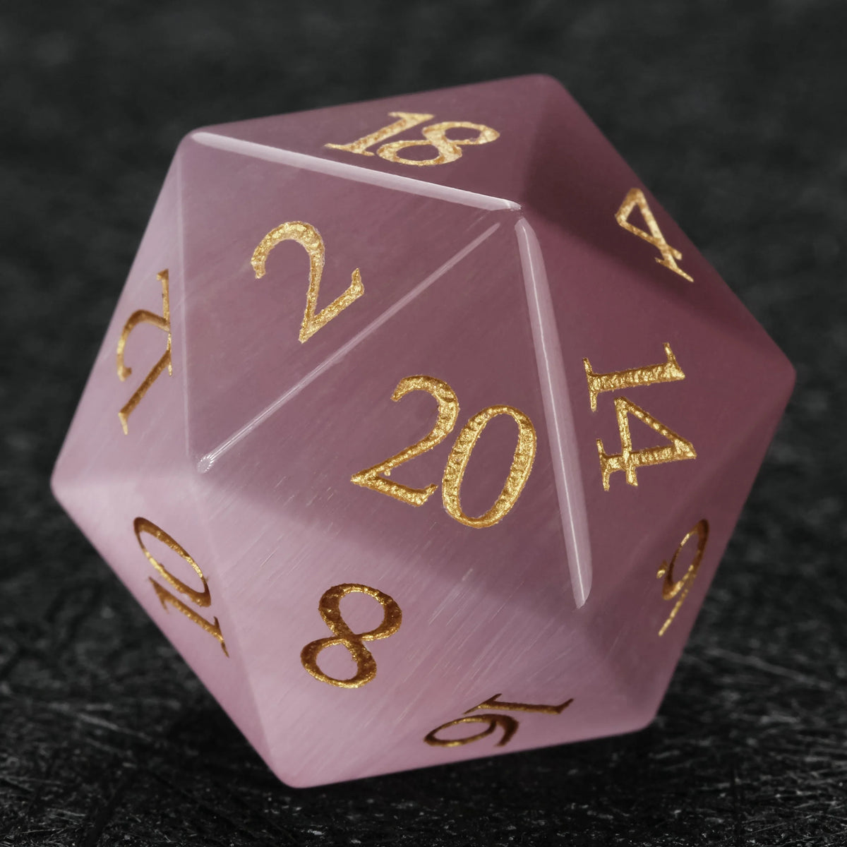 Cat Natural Stone DND Dice Set – alternate product view