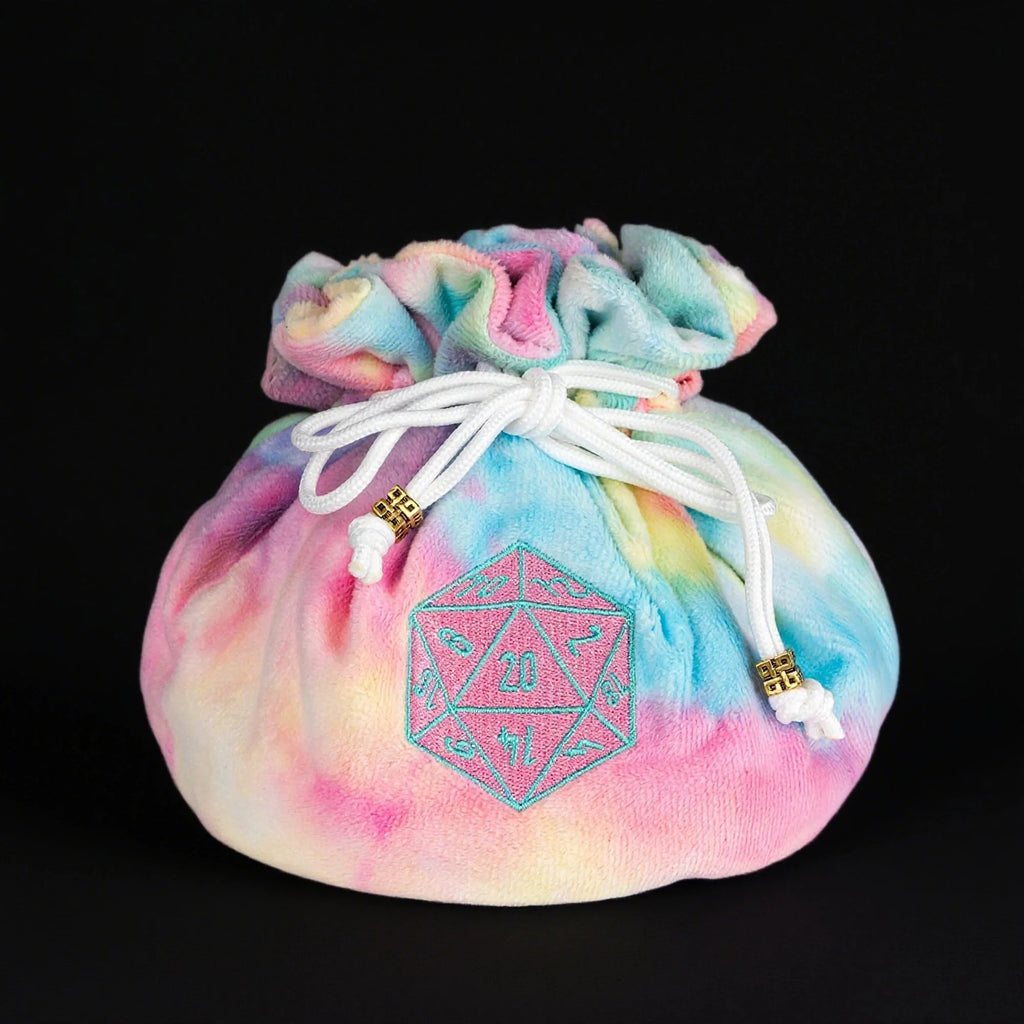 Coc Velvet Dice Box – DND & COC Dice Storage Bag | Velvet Dice Bag with Drawstring
