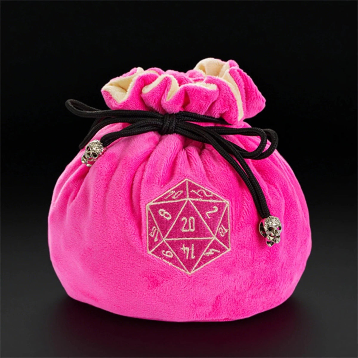 Coc Velvet Dice Box – DND & COC Dice Storage Bag | Velvet Dice Bag with Drawstring