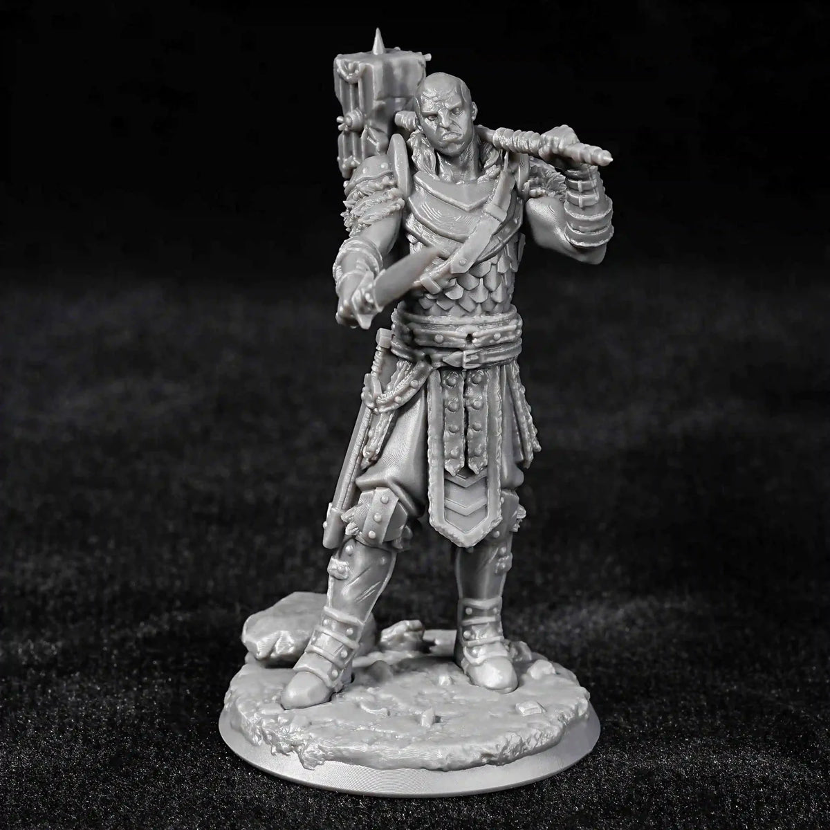 Commander Chess RPG Miniature – 3D-Printed Tabletop Model – Roman Legionary - style 3D printed model of DND commander