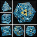 Crackle Effect Glass RPG Dice Set