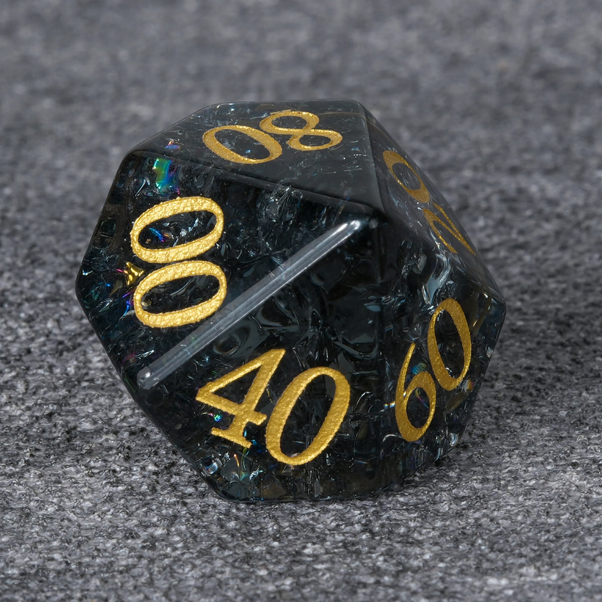 Crackle Gemstone DND Dice – alternate product view