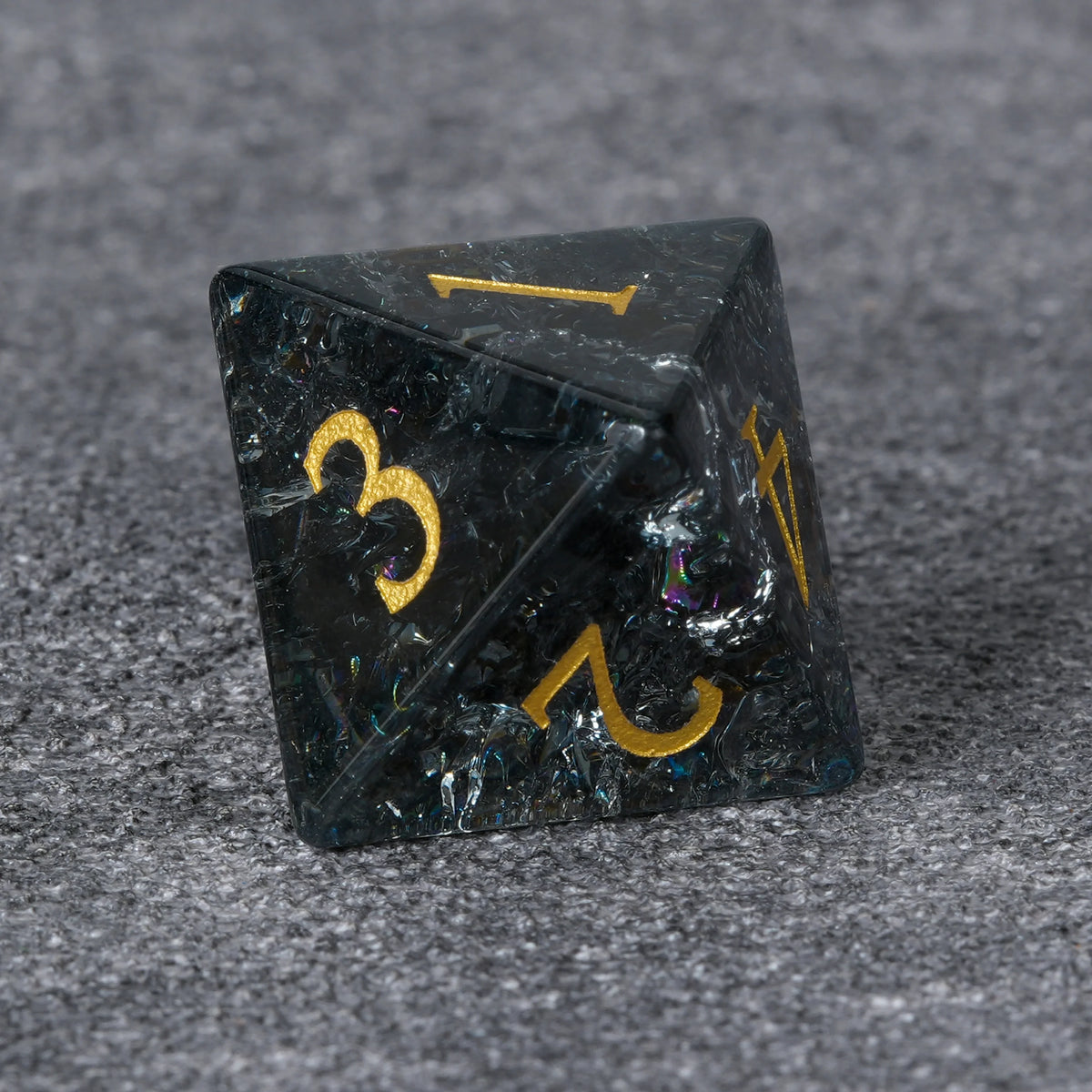 Crackle Gemstone DND Dice – alternate product view