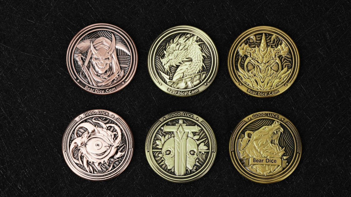 Personalized Commemorative Coin – Custom Design – Custom Role-Playing Game Accessories - Custom character coins