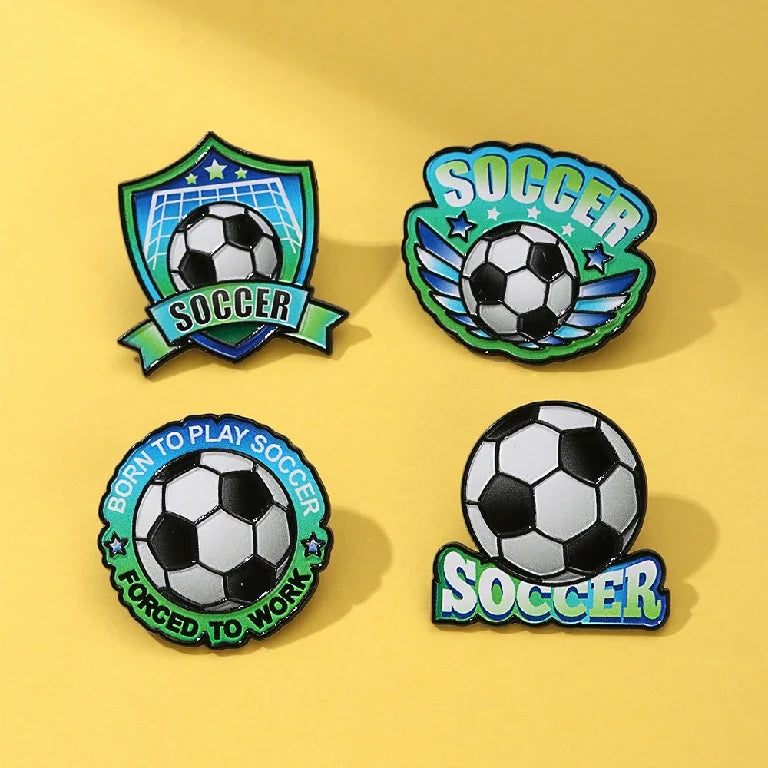 Custom Game Badge – Football Pin