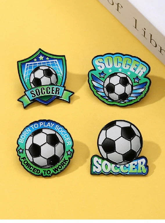 Custom Game Badge – Football Pin – alternate product view