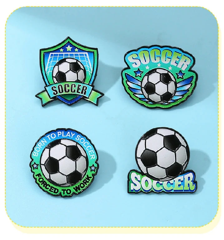 Custom Game Badge – Football Pin – alternate product view