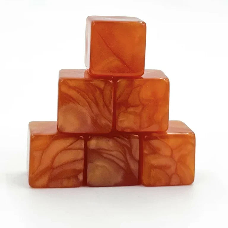Star Acrylic D6 Dice Set – alternate product view
