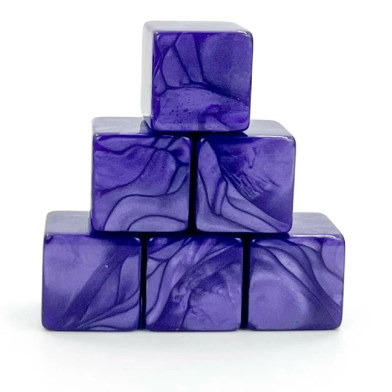 Star Acrylic D6 Dice Set – alternate product view