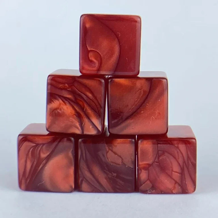 Star Acrylic D6 Dice Set – alternate product view