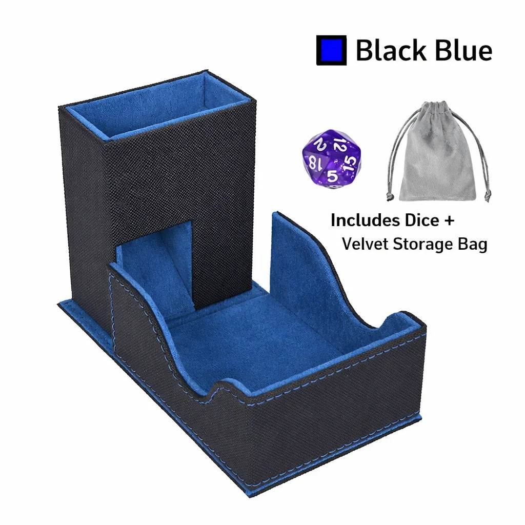 Creative Drawstring Dice Tower – Leather – alternate product view