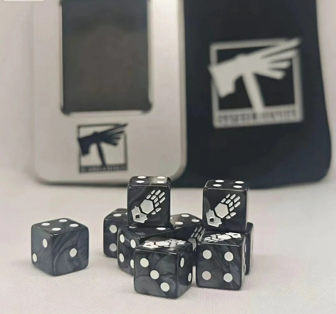 D6 Dice Set – Iron Hands