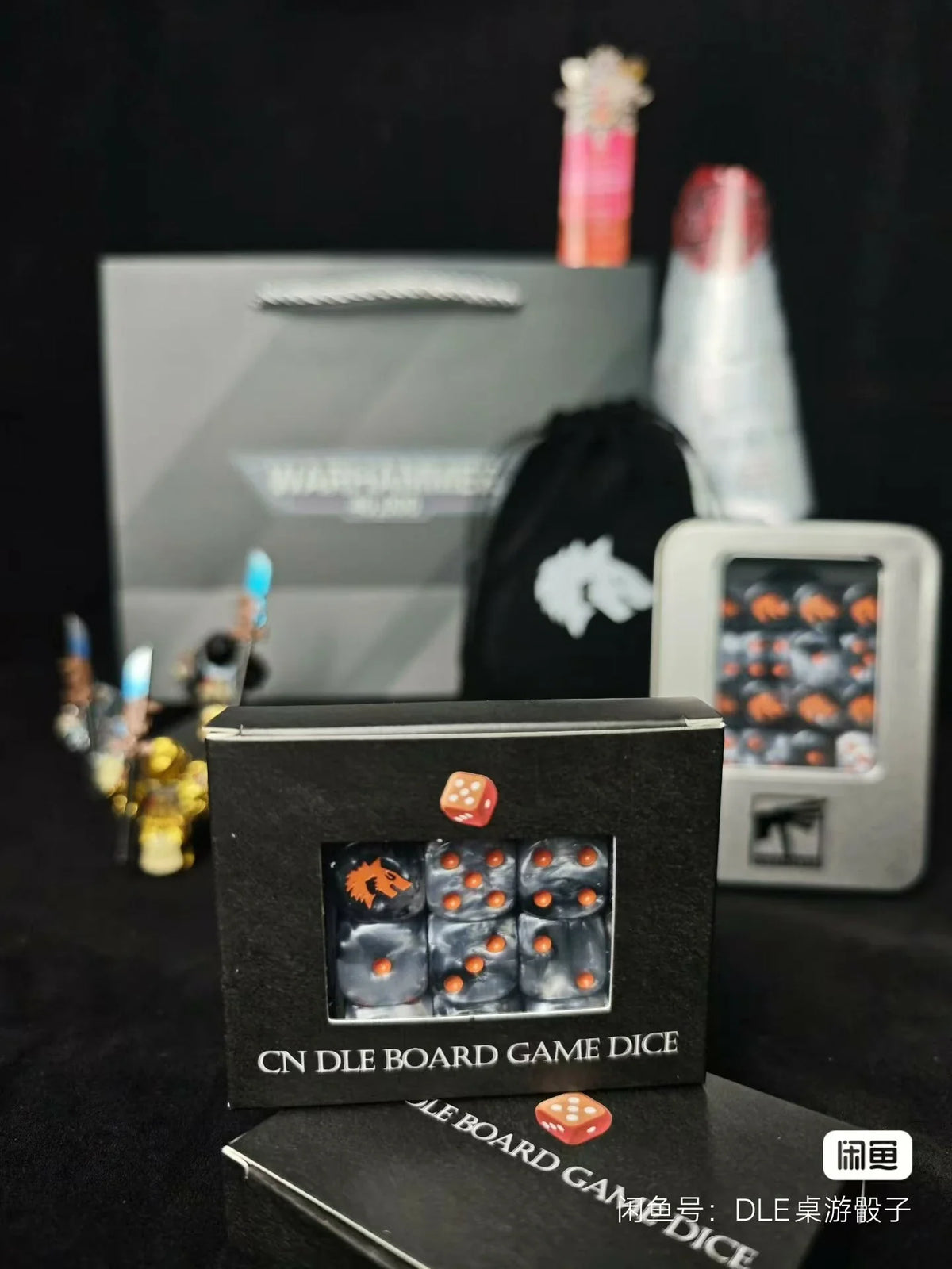 D6 Dice Set – Space Wolves – Warhammer 40K 1