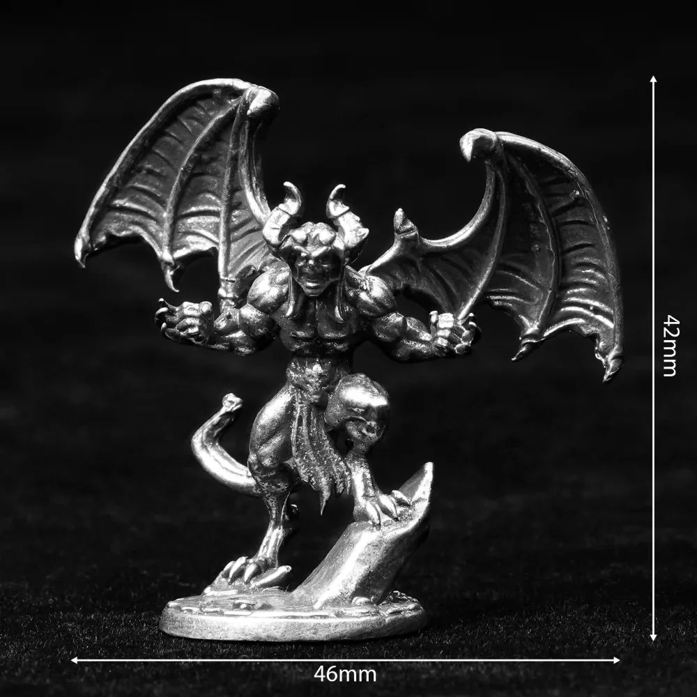 Dark Fantasy RPG Miniature – Metal Tabletop Model Dice – DND Dice Periphery | Metal Dark Style War Chess Fantasy Race