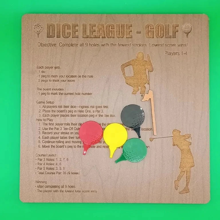Desktop Golf DND Dice – alternate product view
