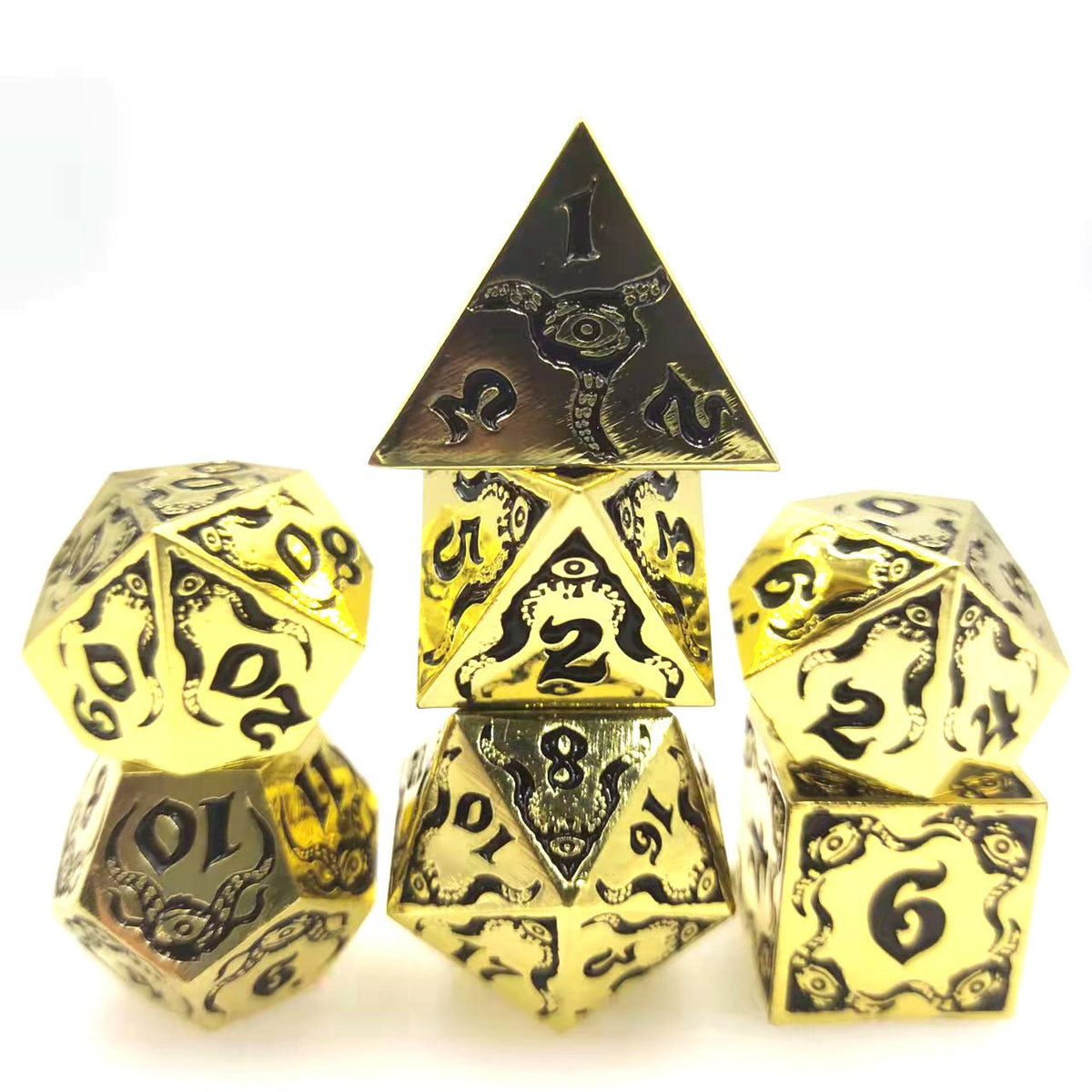 Devils Eye Metal DND Dice Set – Clearance Discount - Devil's Eye Metal Dice Set Series