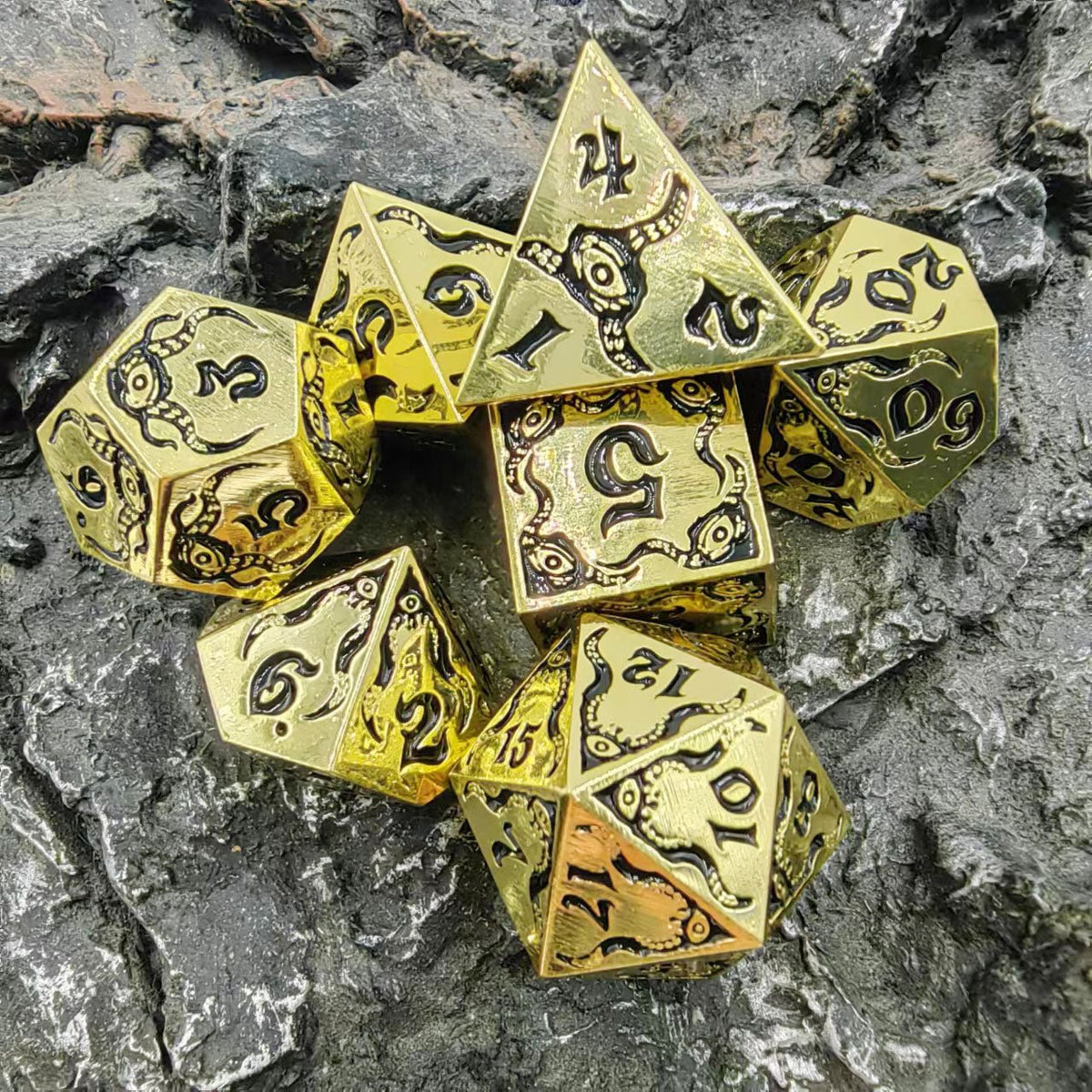 Devils Eye Metal DND Dice Set – Clearance Discount - Devil's Eye Metal Dice Set Series
