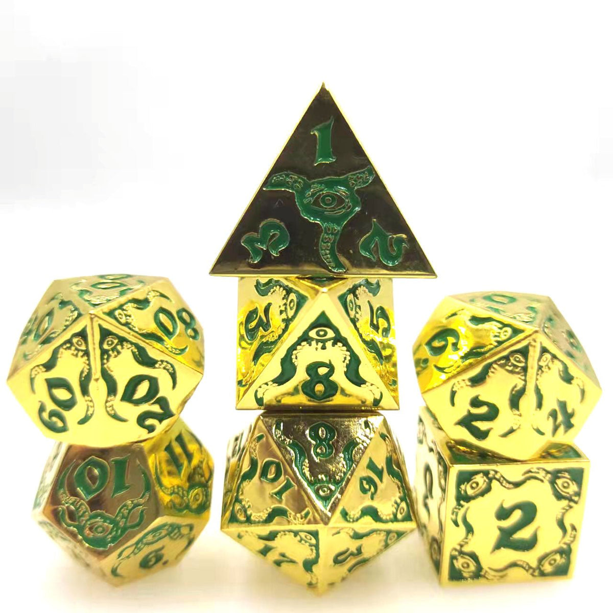 Devils Eye Metal DND Dice Set – Clearance Discount - Devil's Eye Metal Dice Set Series