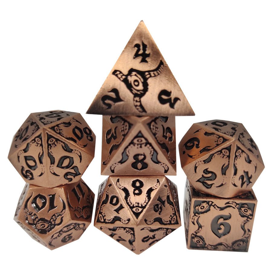 Devils Eye Metal DND Dice Set – Clearance Discount - Devil's Eye Metal Dice Set Series