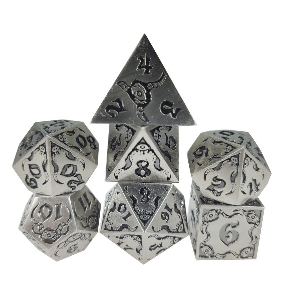 Devils Eye Metal DND Dice Set – Clearance Discount - Devil's Eye Metal Dice Set Series