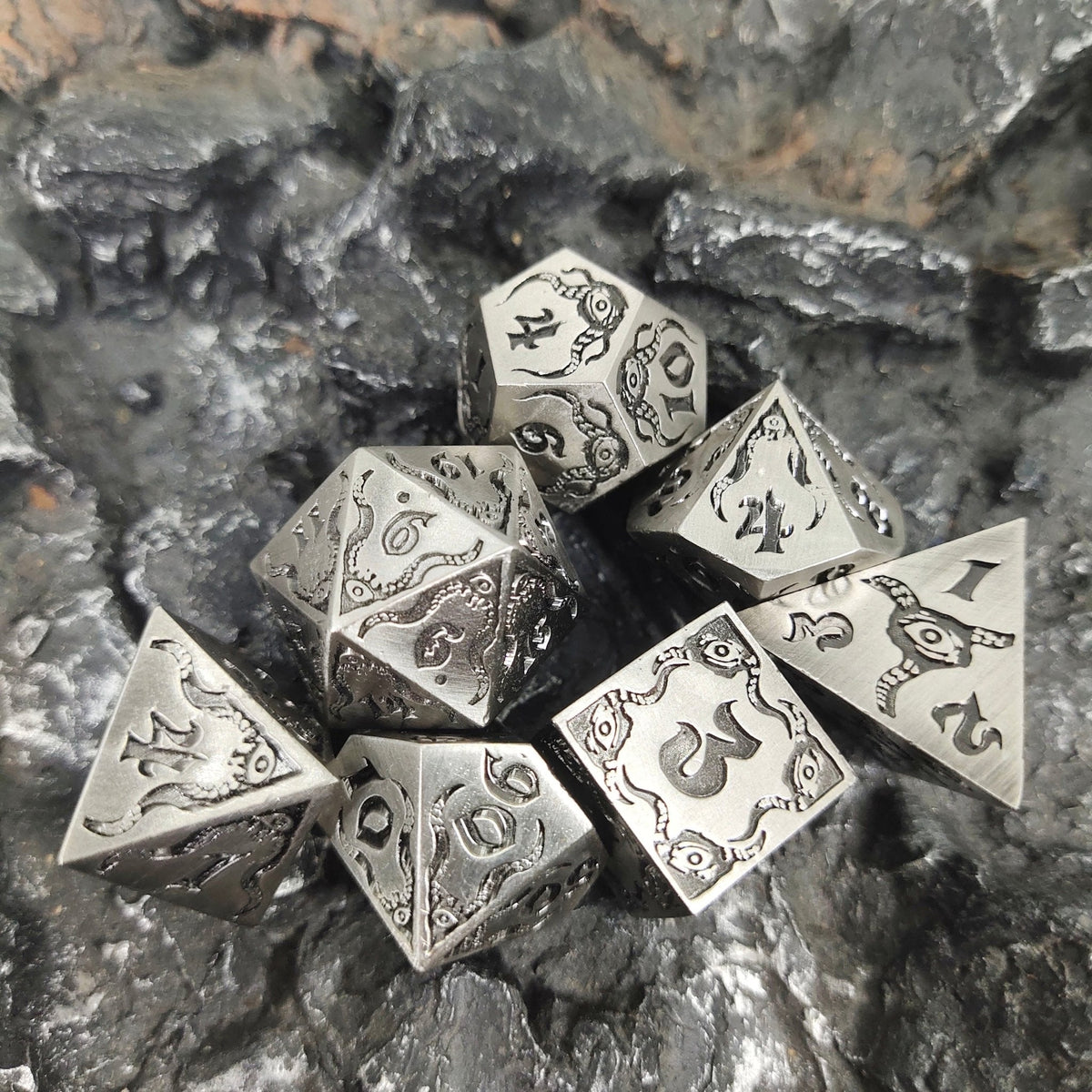Devils Eye Metal DND Dice Set – Clearance Discount - Devil's Eye Metal Dice Set Series