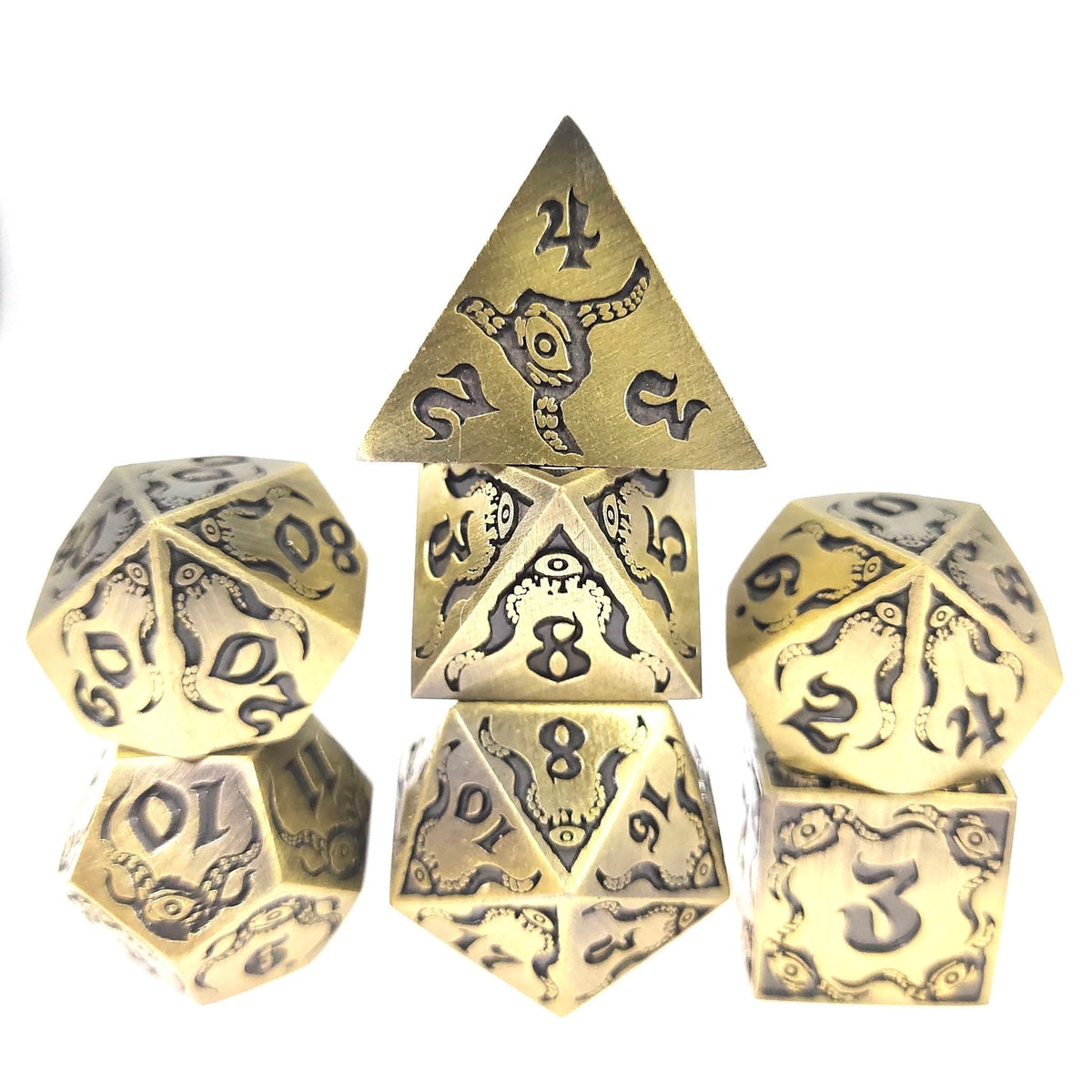 Devils Eye Metal DND Dice Set – Clearance Discount - Devil's Eye Metal Dice Set Series