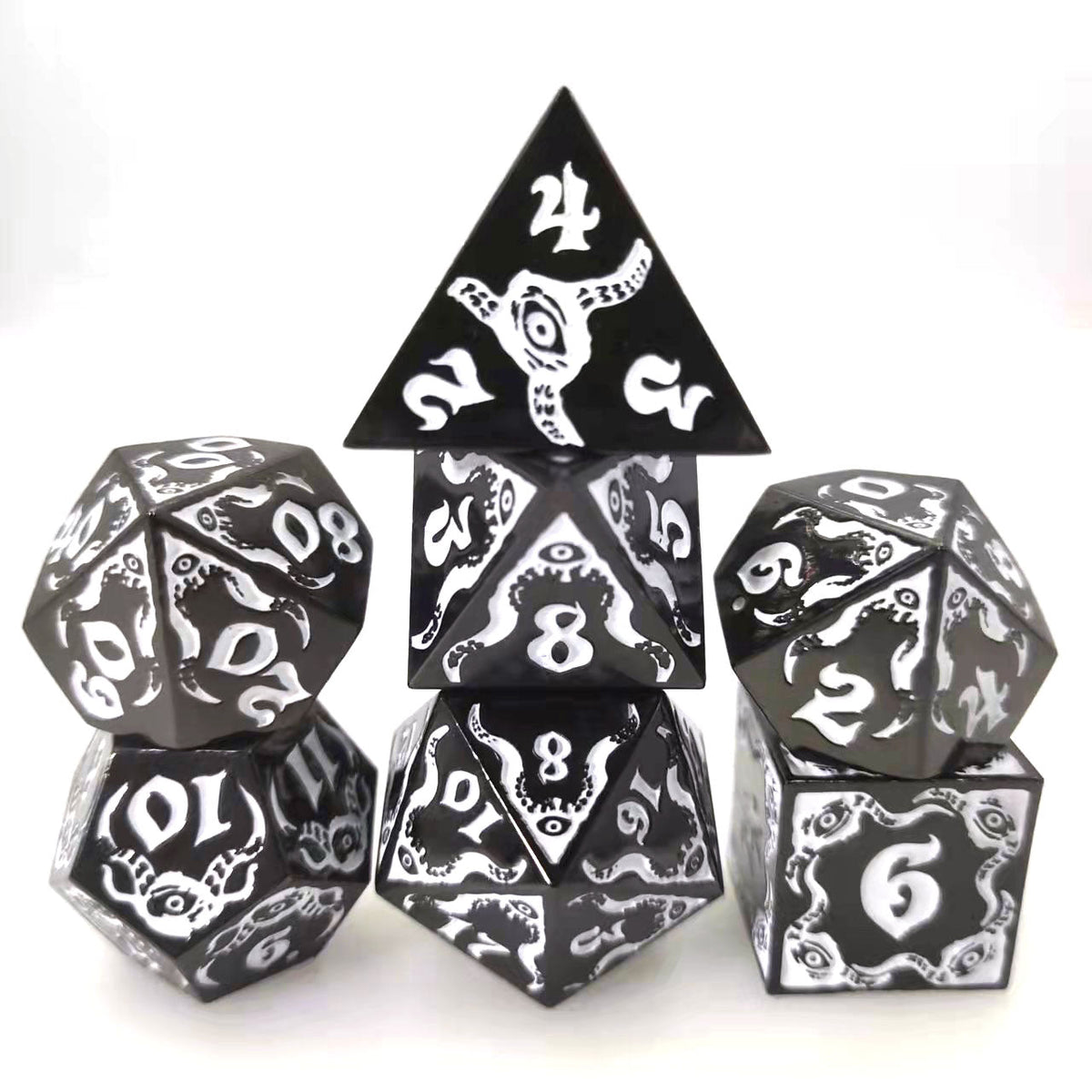 Devils Eye Metal DND Dice Set – Clearance Discount - Devil's Eye Metal Dice Set Series