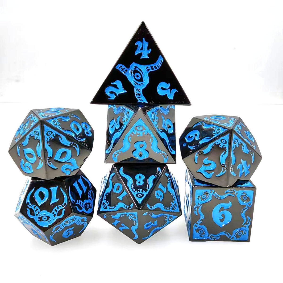 Devils Eye Metal DND Dice Set – Clearance Discount - Devil's Eye Metal Dice Set Series