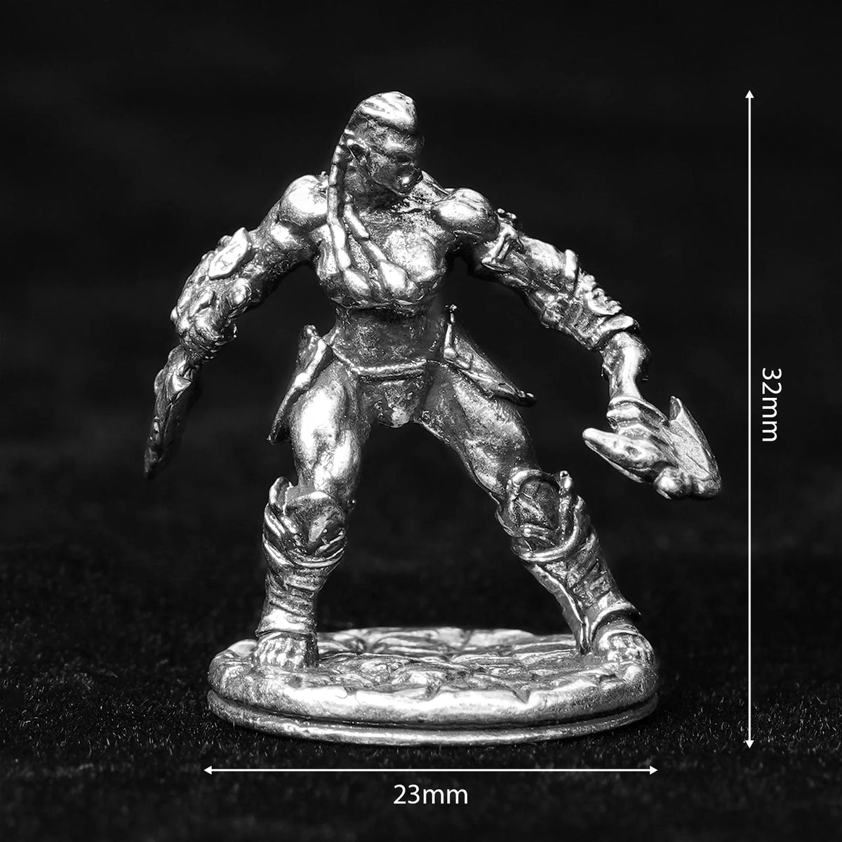 Diablo War RPG Miniature – Metal Tabletop Model Dice – DND Dice board game accessories metal fantasy character