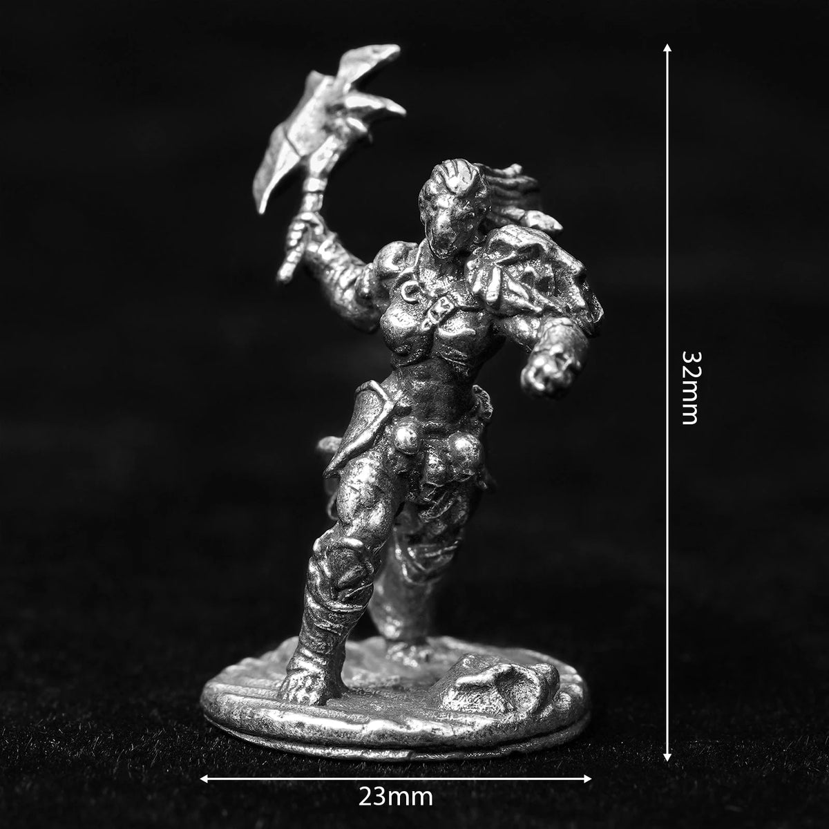 Diablo War RPG Miniature – Metal Tabletop Model Dice – DND Dice board game accessories metal fantasy character
