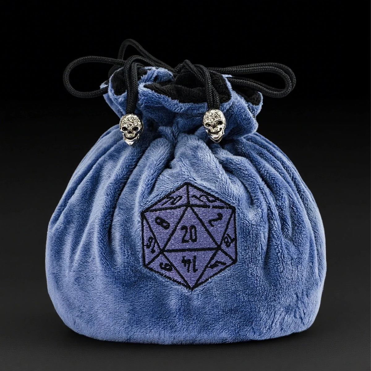 Coc Velvet Dice Box – DND & COC Dice Storage Bag | Velvet Dice Bag with Drawstring