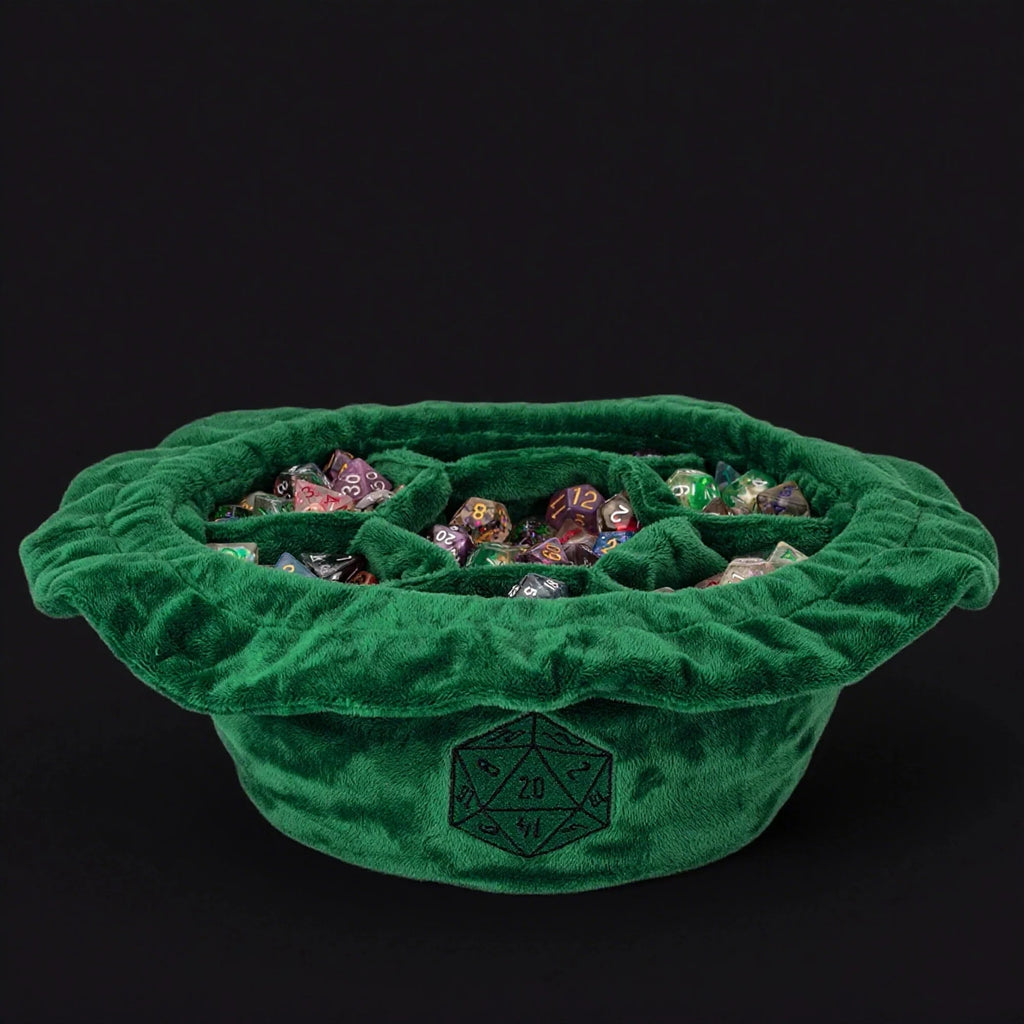 Coc Velvet Dice Box – DND & COC Dice Storage Bag | Velvet Dice Bag with Drawstring