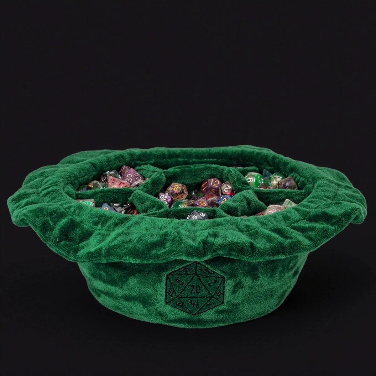 Coc Velvet Dice Box – DND & COC Dice Storage Bag | Velvet Dice Bag with Drawstring