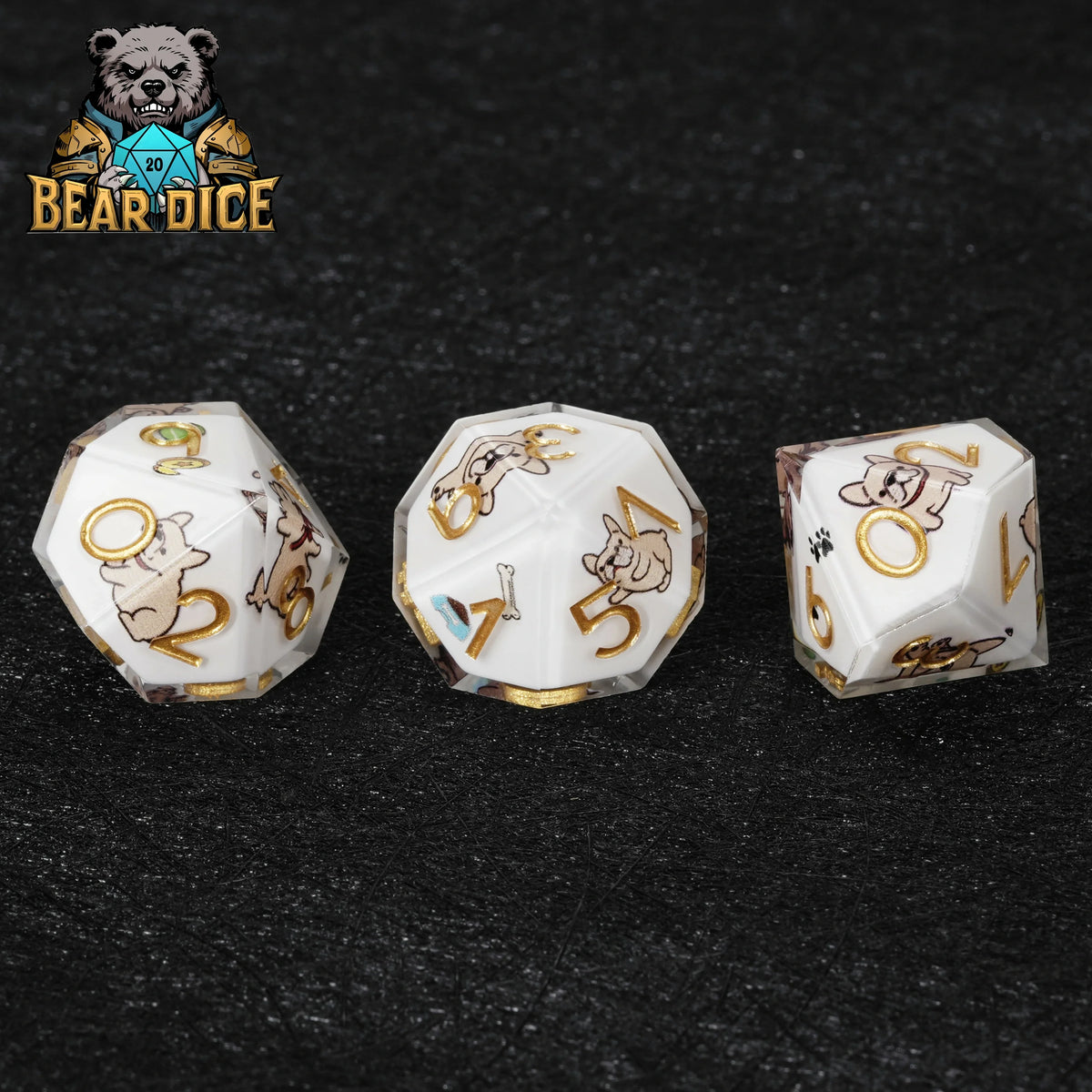 Dog Resin D10 Die – alternate product view