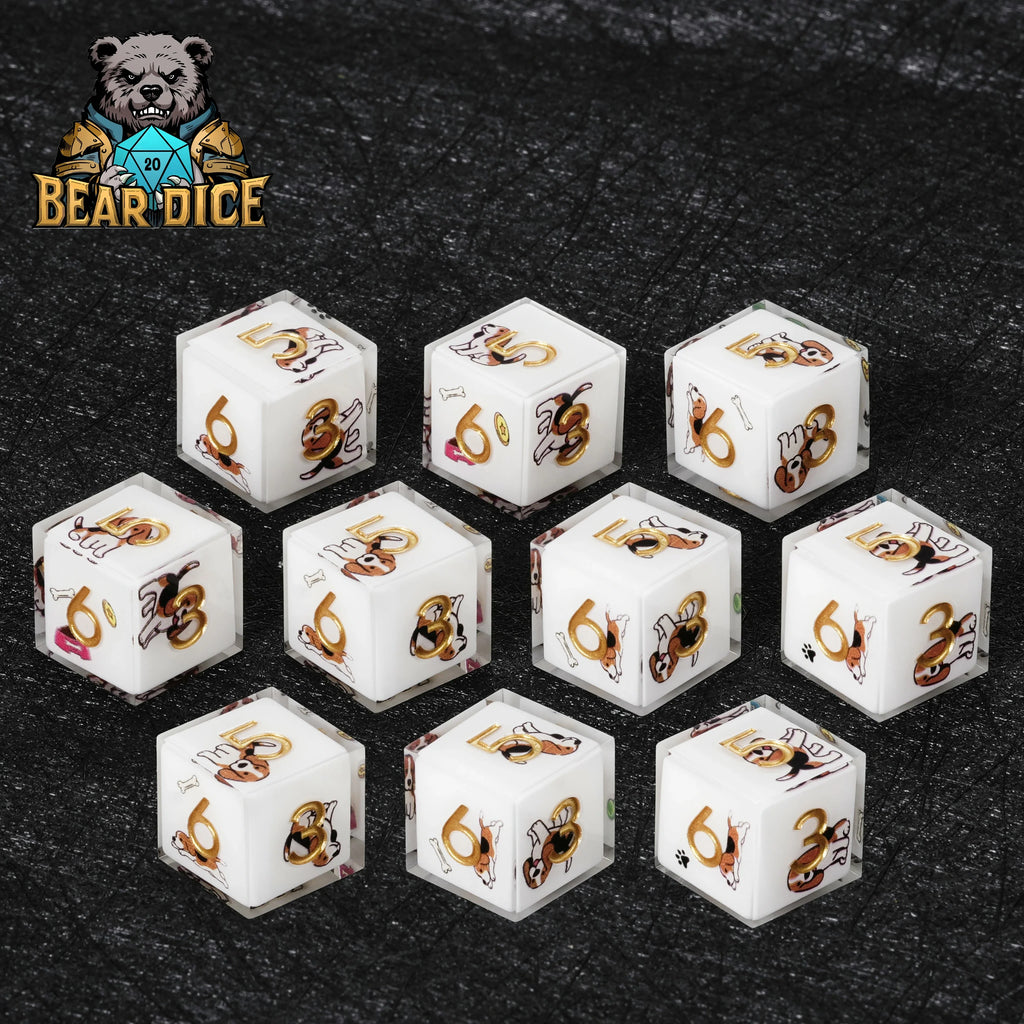 Dog Resin D6 – Beagle – Personalized Design – Personalized Design 1 – alternate product view