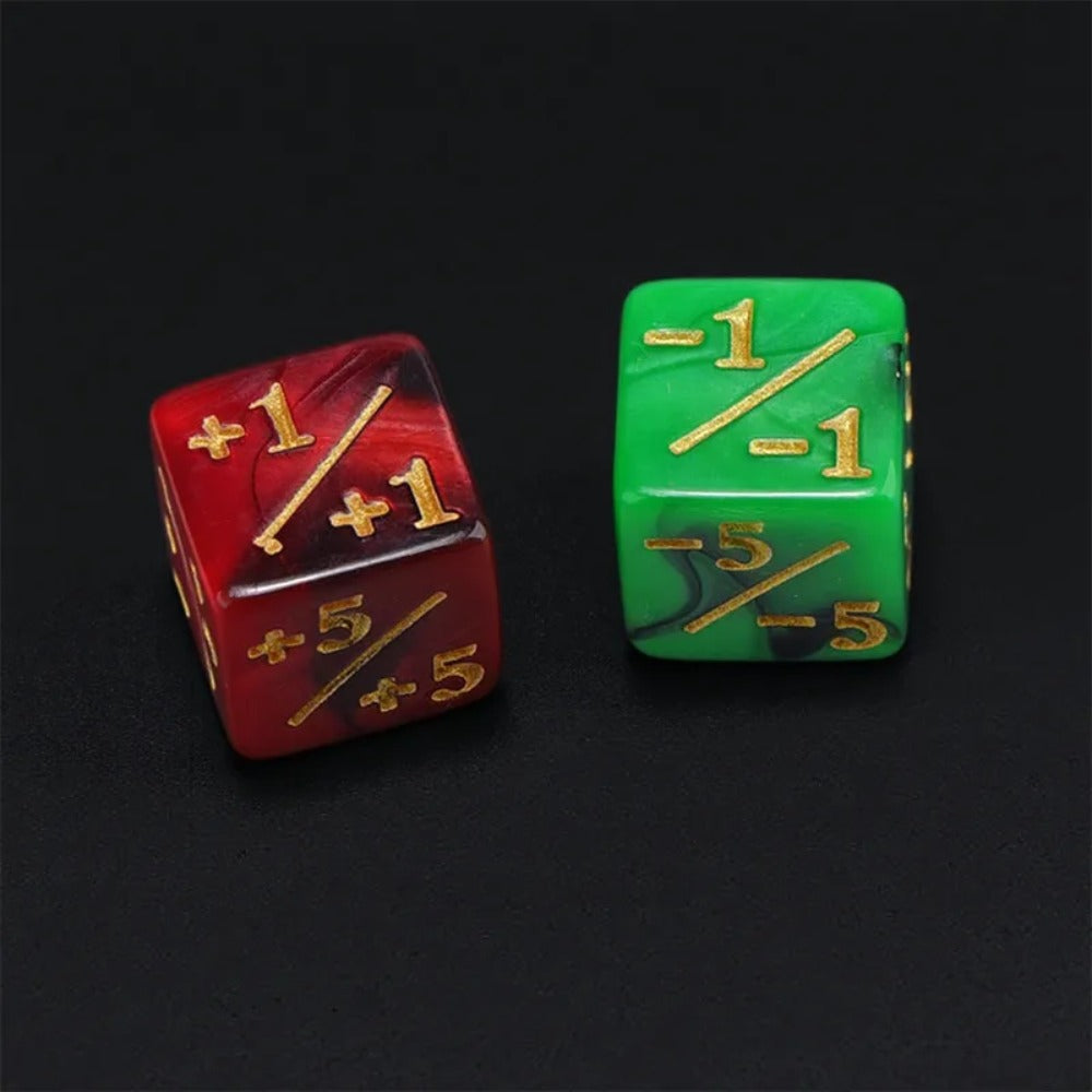 Double Sided Acrylic DND Dice – alternate product view