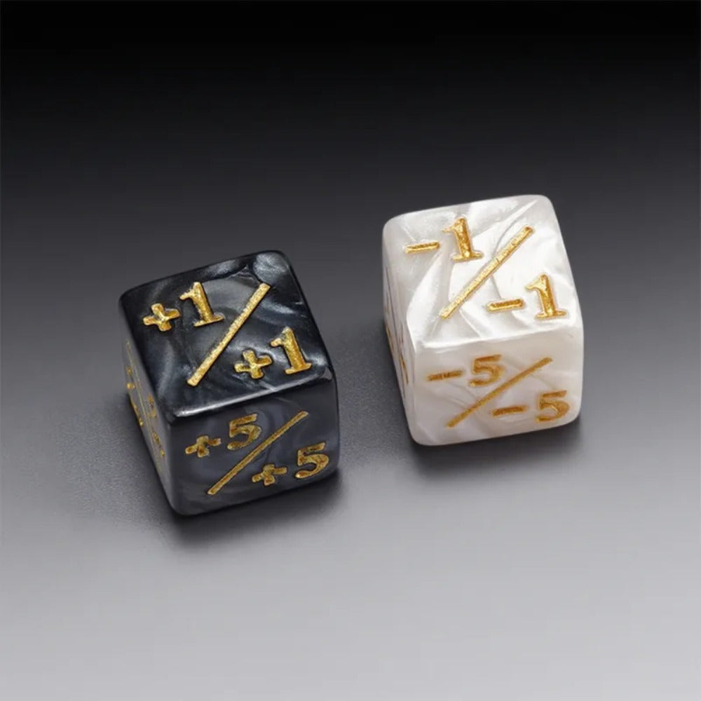 Double Sided Acrylic DND Dice – alternate product view