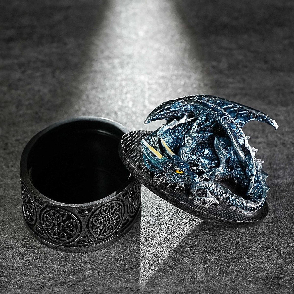 Dragon Dice Box – Mysterious Magic Theme Dragon Dice Storage Box