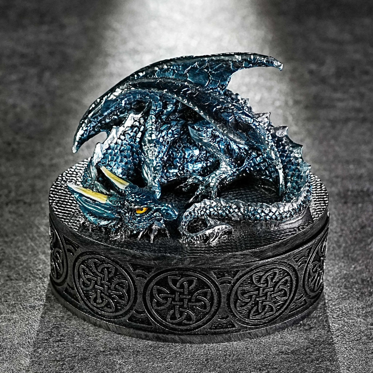 Dragon Dice Box – Mysterious Magic Theme Dragon Dice Storage Box