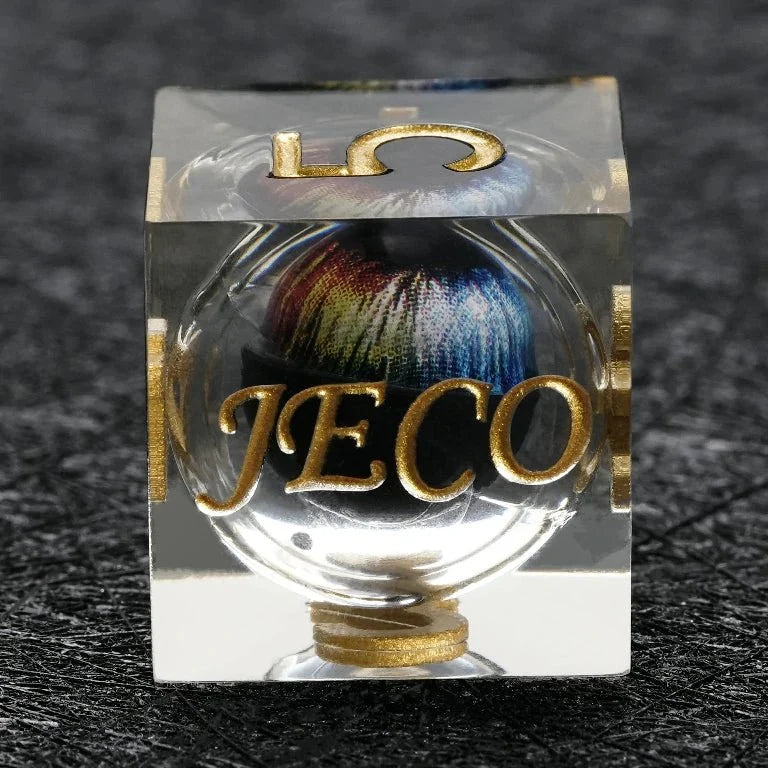 Dragon Liquid Core Liquid Core Dice Set – Eye – Personalized Design 2 – Custom Dice - Personalized Liquid Core Dragon